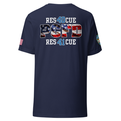 Rescue 40/41 — PCFD Patriotic Edition Tee