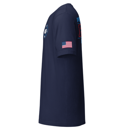Rescue 40 — Port Chester Fire Tee (Rescue Blue Edition)