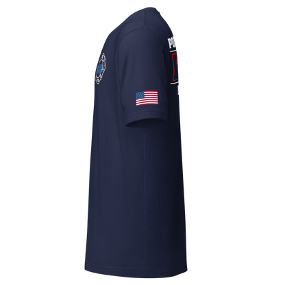 Rescue 40 — Port Chester Fire Tee (White Edition)