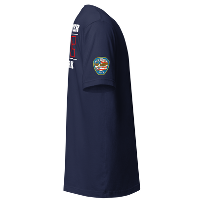 Rescue 40 — Port Chester Fire Tee (White Edition)